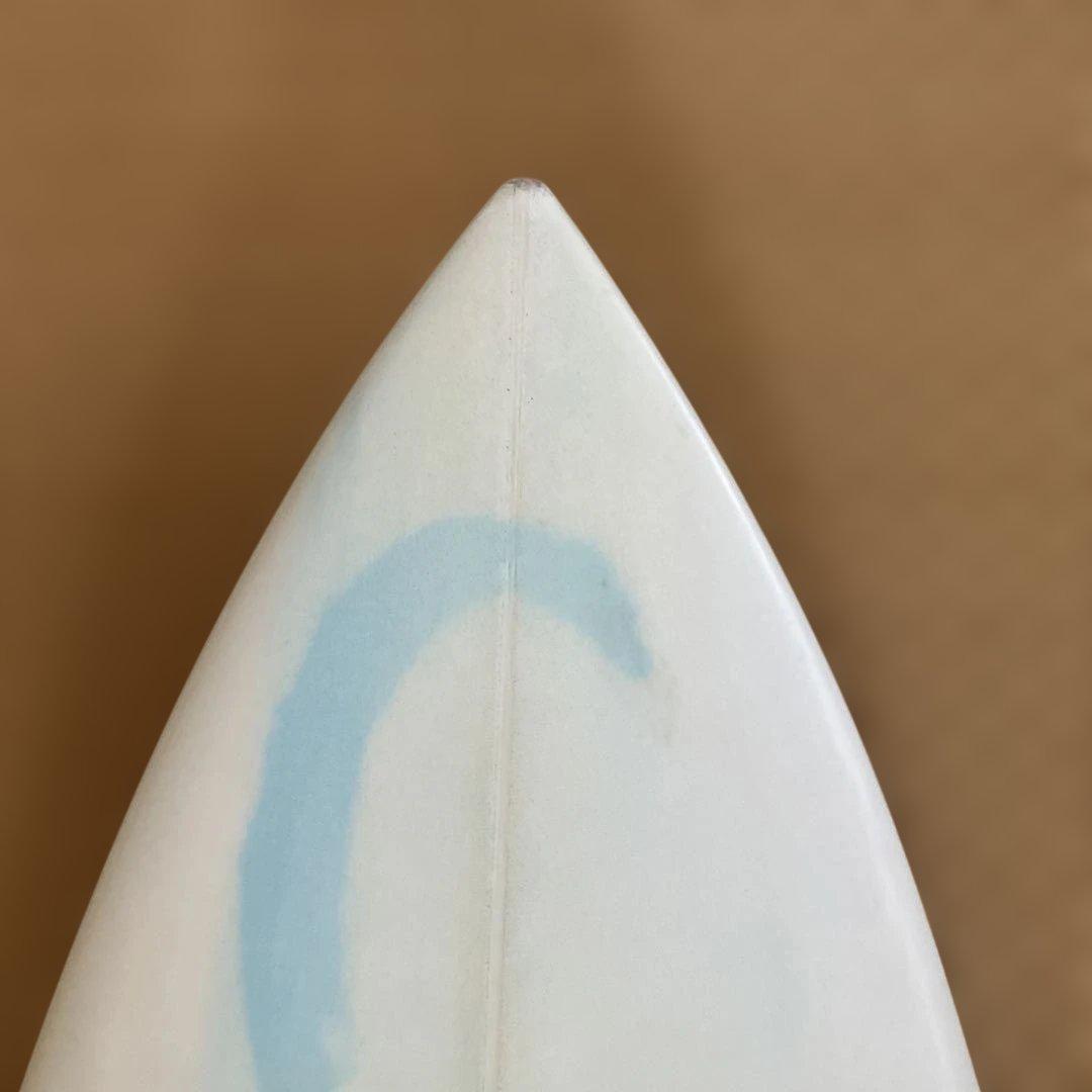 ショートボード ホワイト・ブル