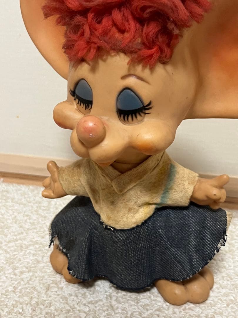 イタリア　トッポジージョのビンテージフィギュア