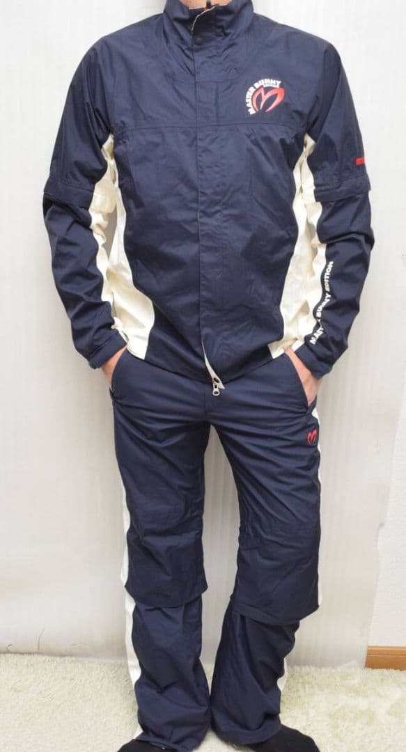 マスターバニーエディション パーリーゲイツ レイン ジャケット パンツ 上下