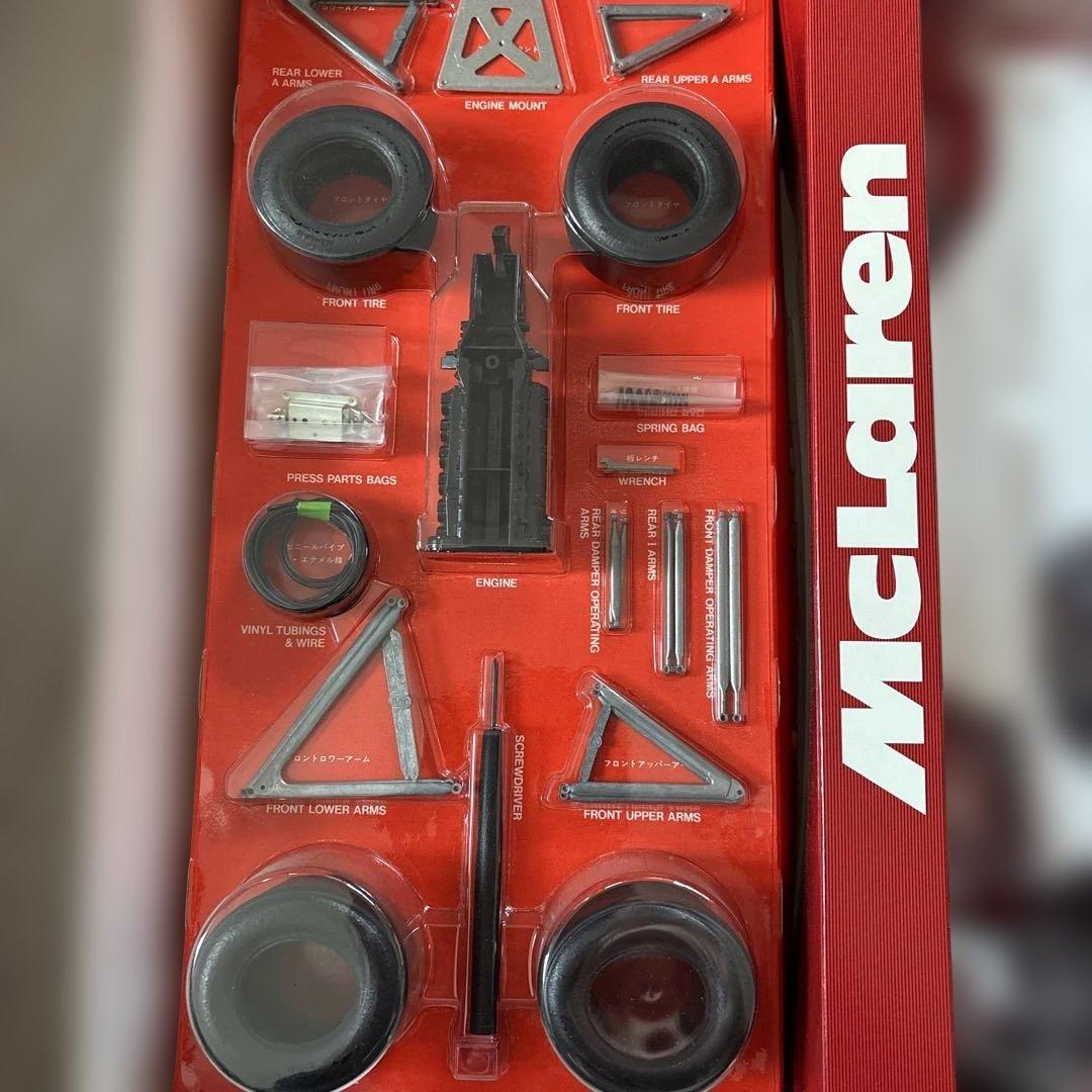 （1）初版？田宮　Tamiya McLaren MP4/6 Honda 1/12
