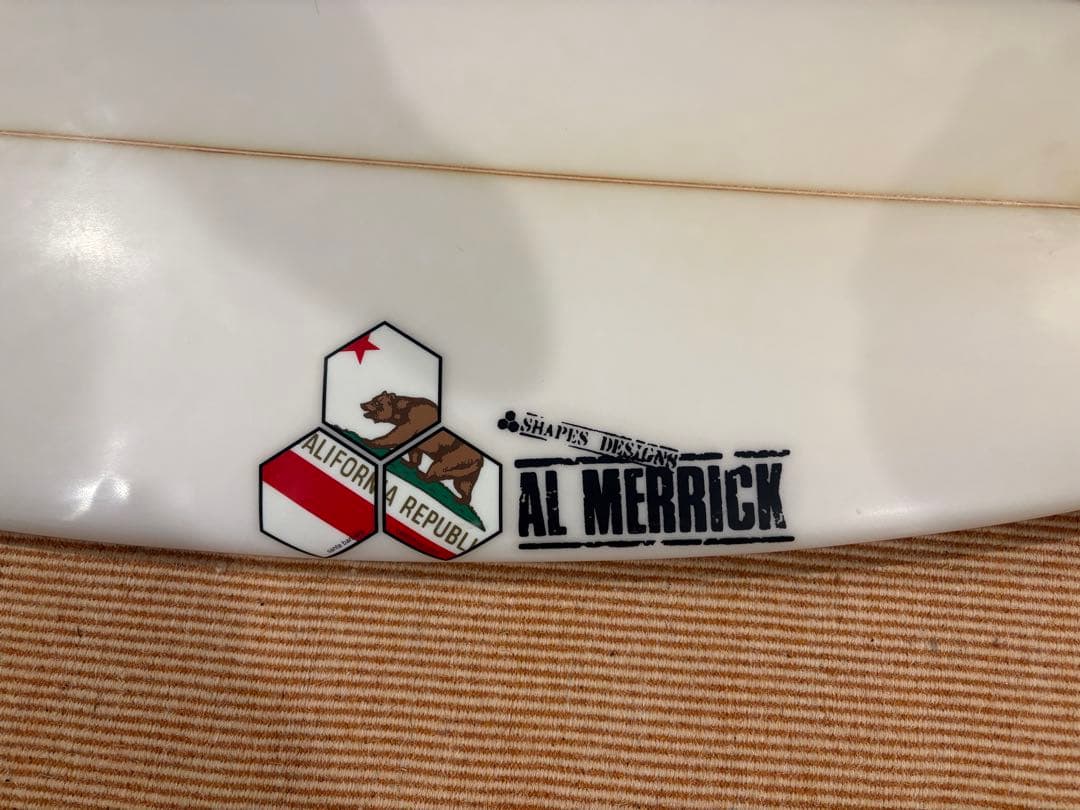 【エイチ】アルメリック 5'6\" ニューフライヤー フィン ハードケース付