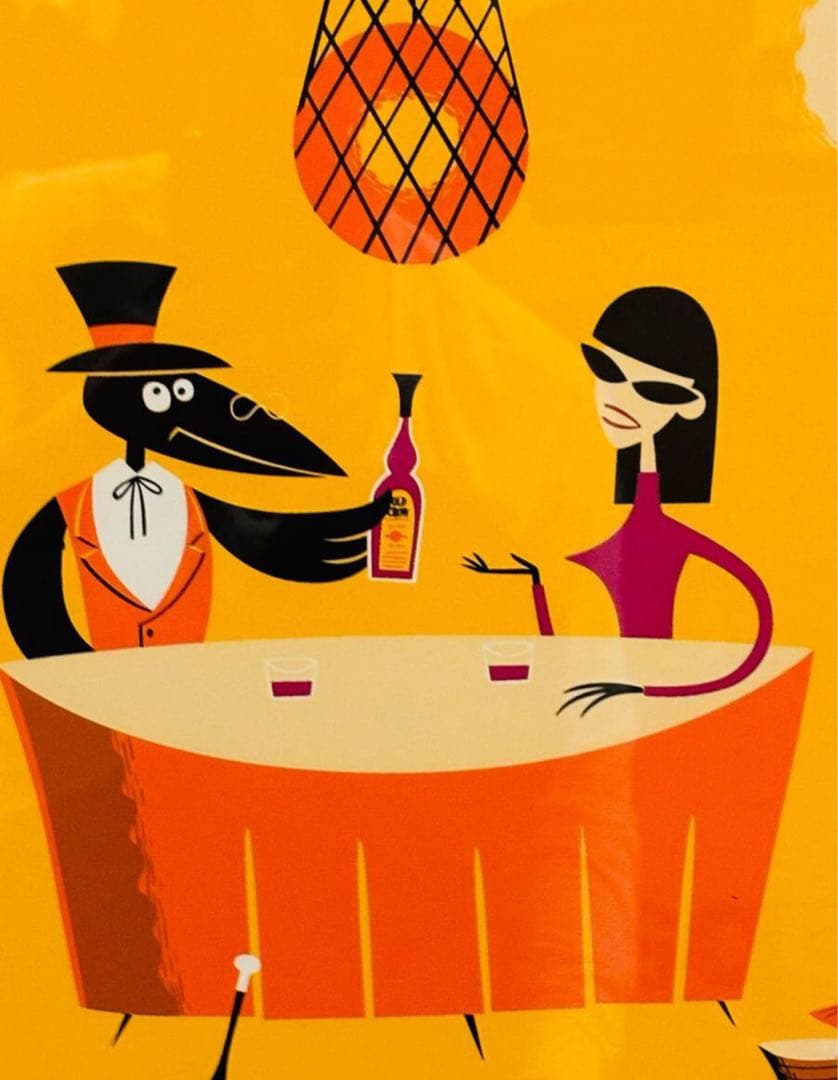 SHAG　シャグ　シルクスクリーン　額入　直筆サイン アート 藤原ヒロシ