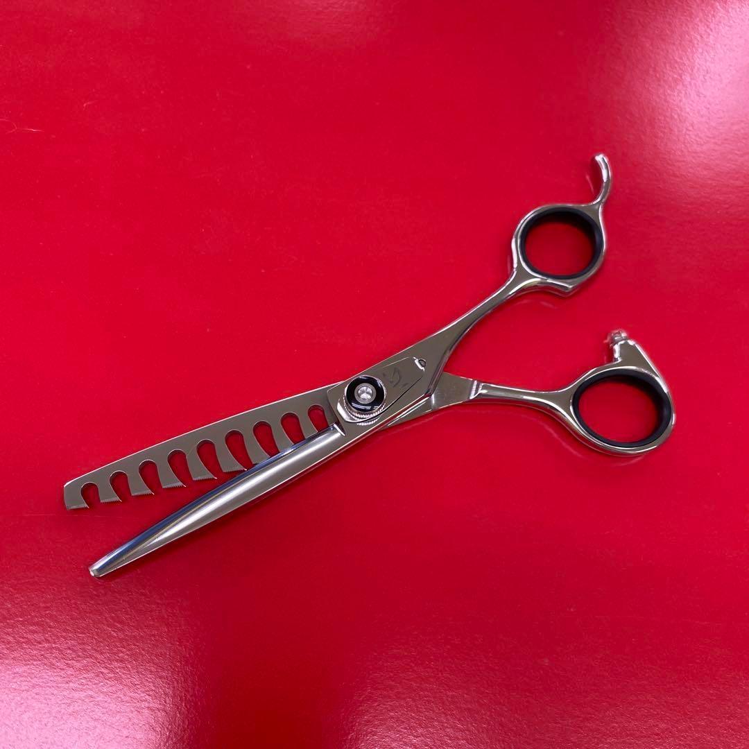 ６インチセニングシザー 80%カットスキ率 新品 切れ味抜群