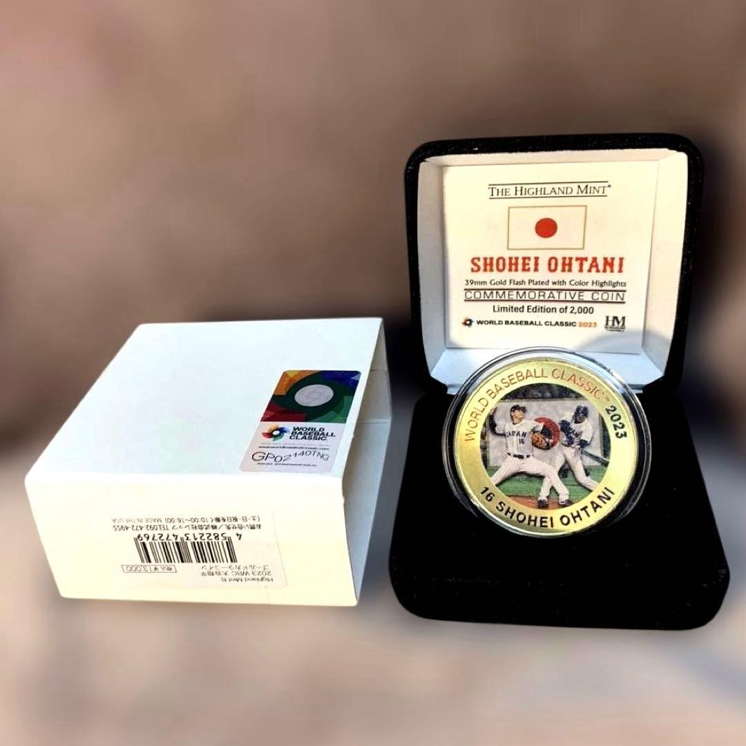 大谷翔平　2023 WBC　二刀流　ゴールド　限定2000個