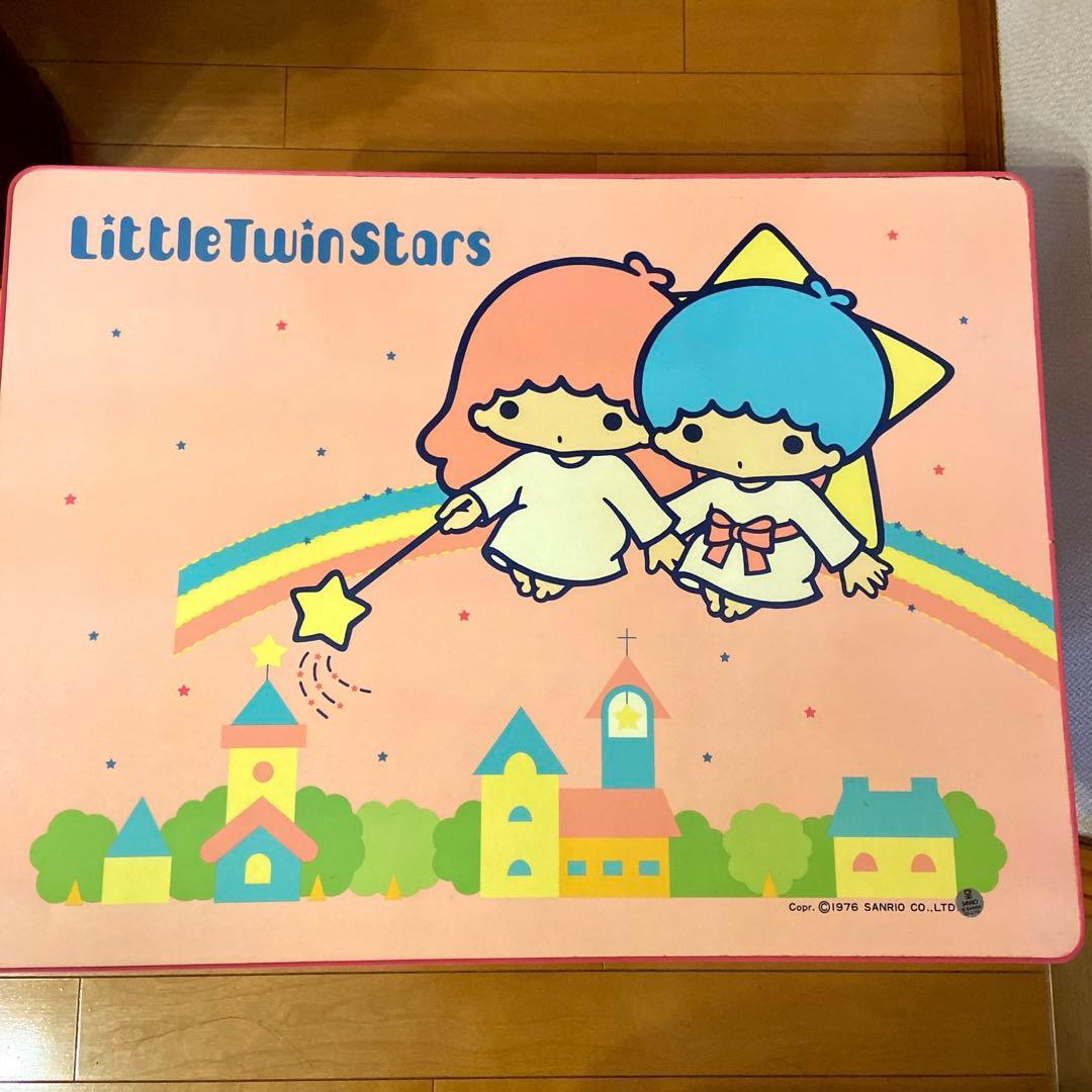 49年前　未使用　昭和レトロ キキララ　テーブル