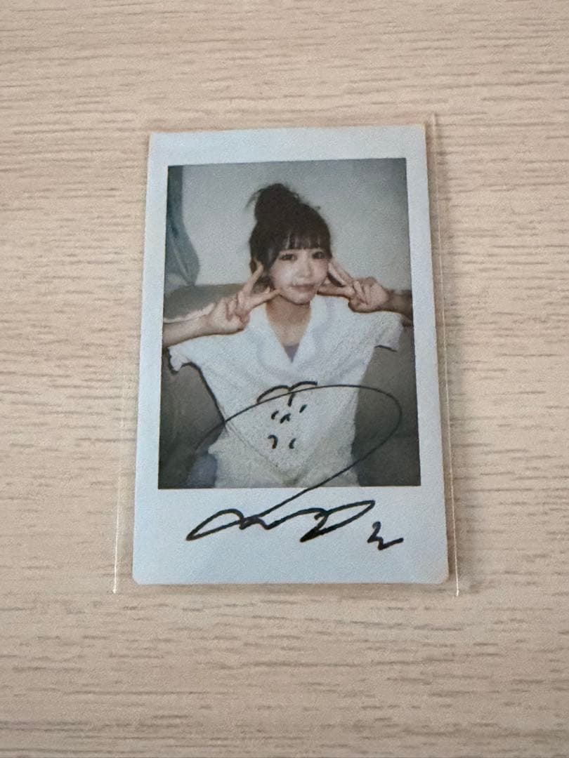 FRUITSZIPPER すきくじ S賞 仲川瑠夏 サインチェキ