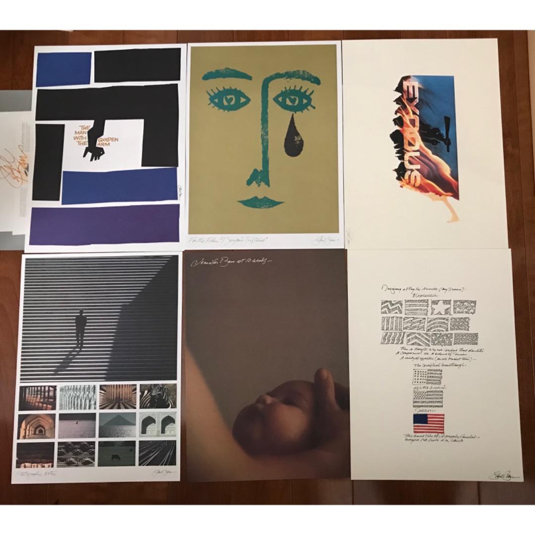 ★レア！★ソール・バス【ポートフォリオ】作品15点＋1点 Saul Bass