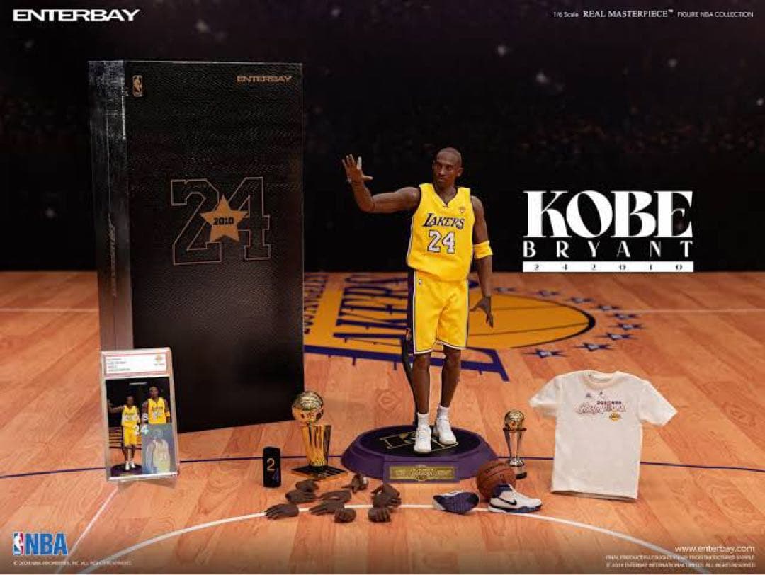 ロス ENTERBAY KOBE BRYANT フィギュア限定版 コービー