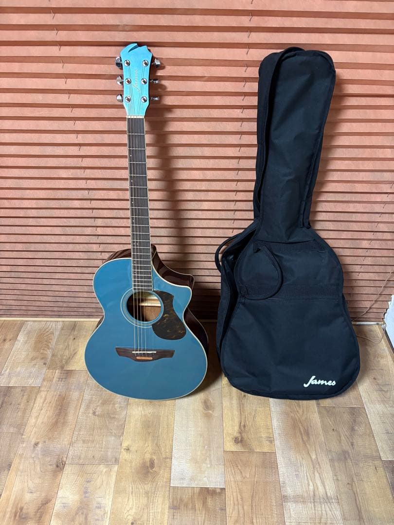 エレアコ　アコースティックギター　James J-400ACCBU