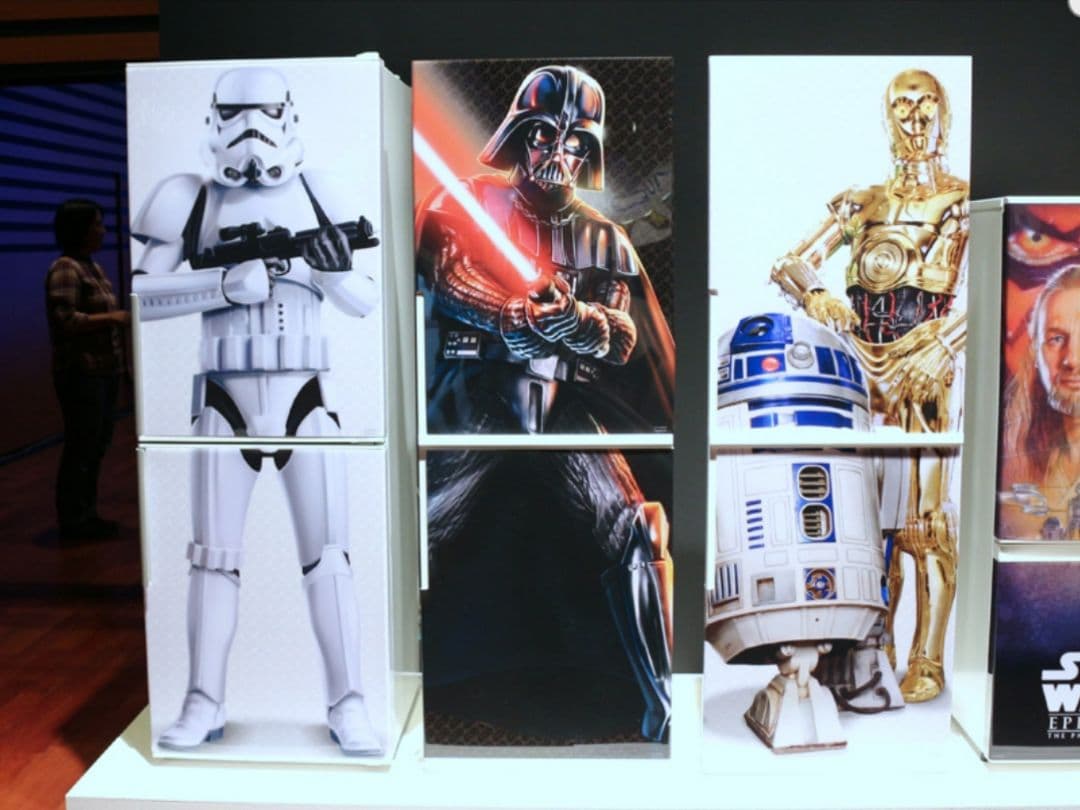 STARWARS 着せ替え冷蔵庫用パネル