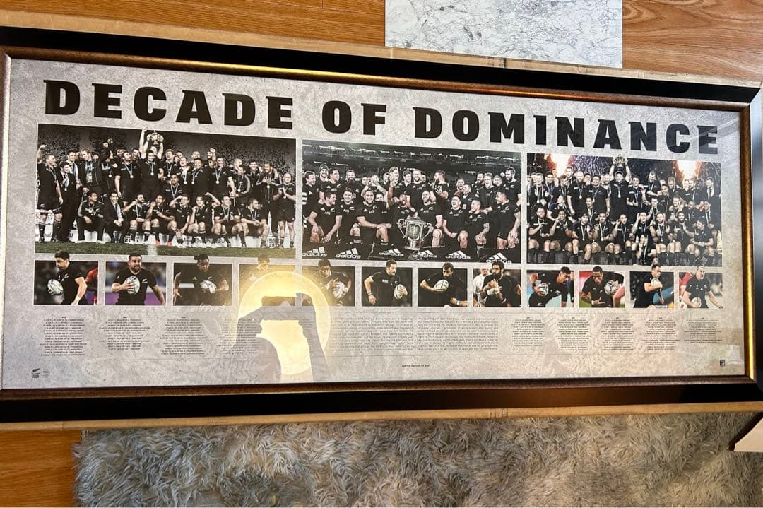 オールブラックス メモラビリア 記念品 Decade of Dominance