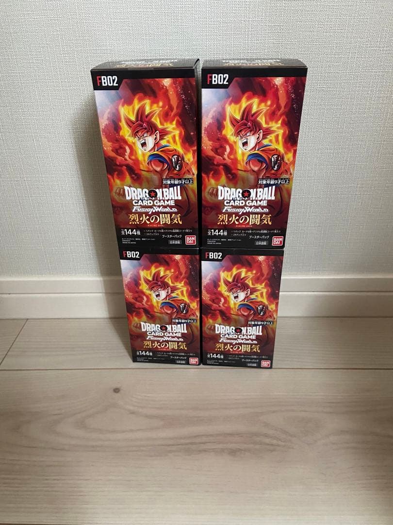 烈火の闘気　4BOX