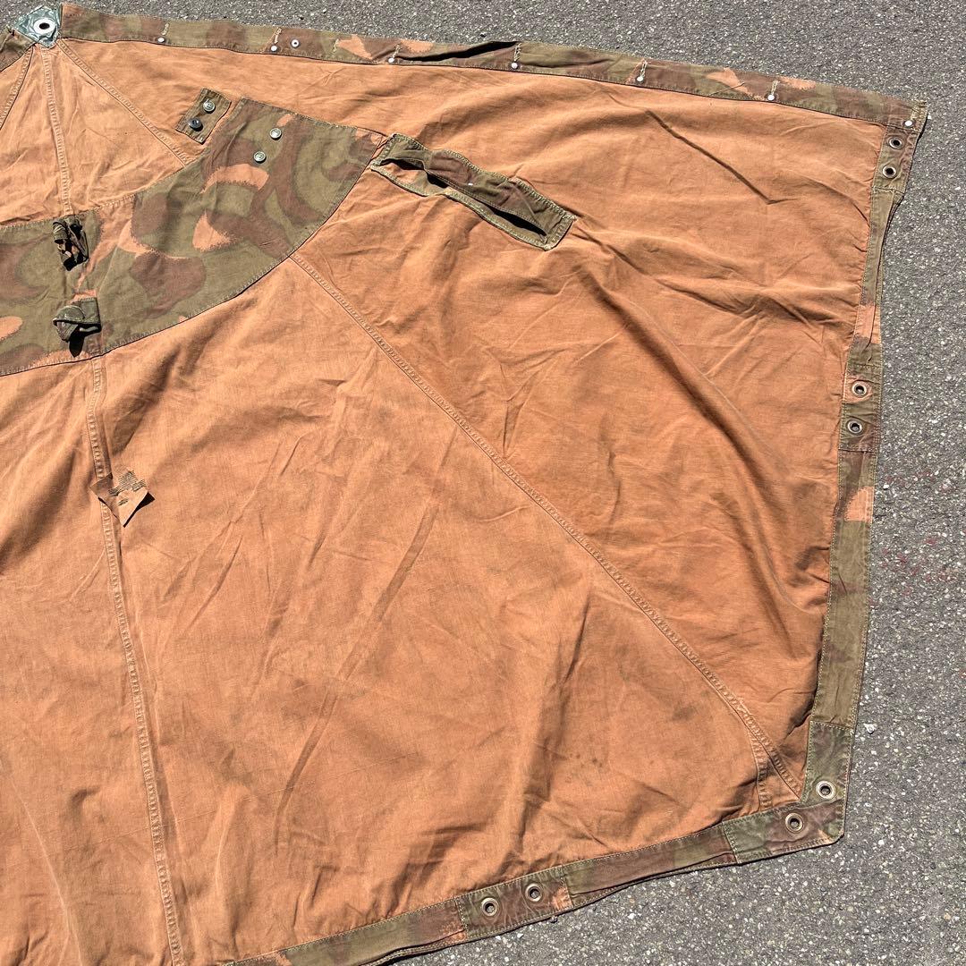 希少、入手困難！ハンガリー軍幕　ポンチョテント　単品