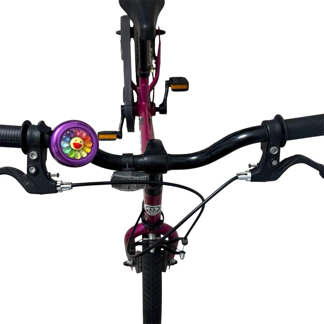 美品 ストライダー STRIDER 14X フューシャピンク 紫 バランスバイク