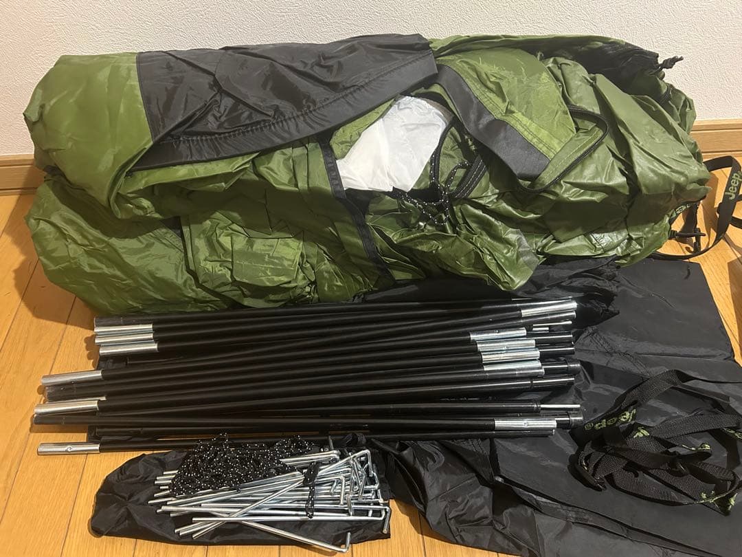 Jeep 純正車両用テント グリーン