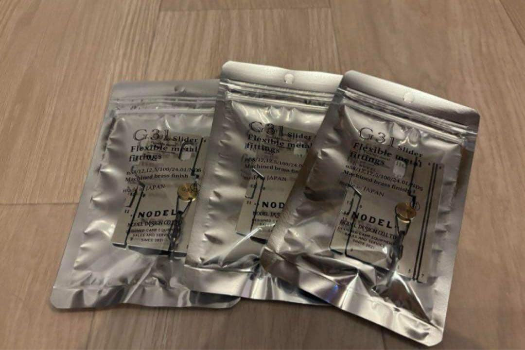 3個セット NODEL design G31 slider ノデルデザイン