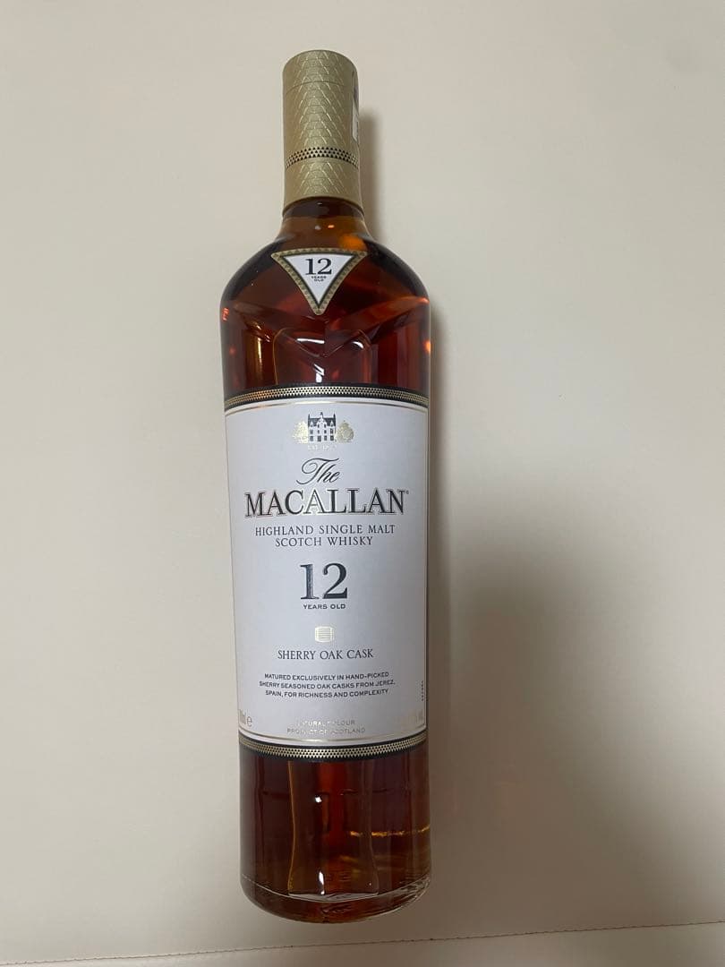 The Macallan 12年 シェリーオークカスク