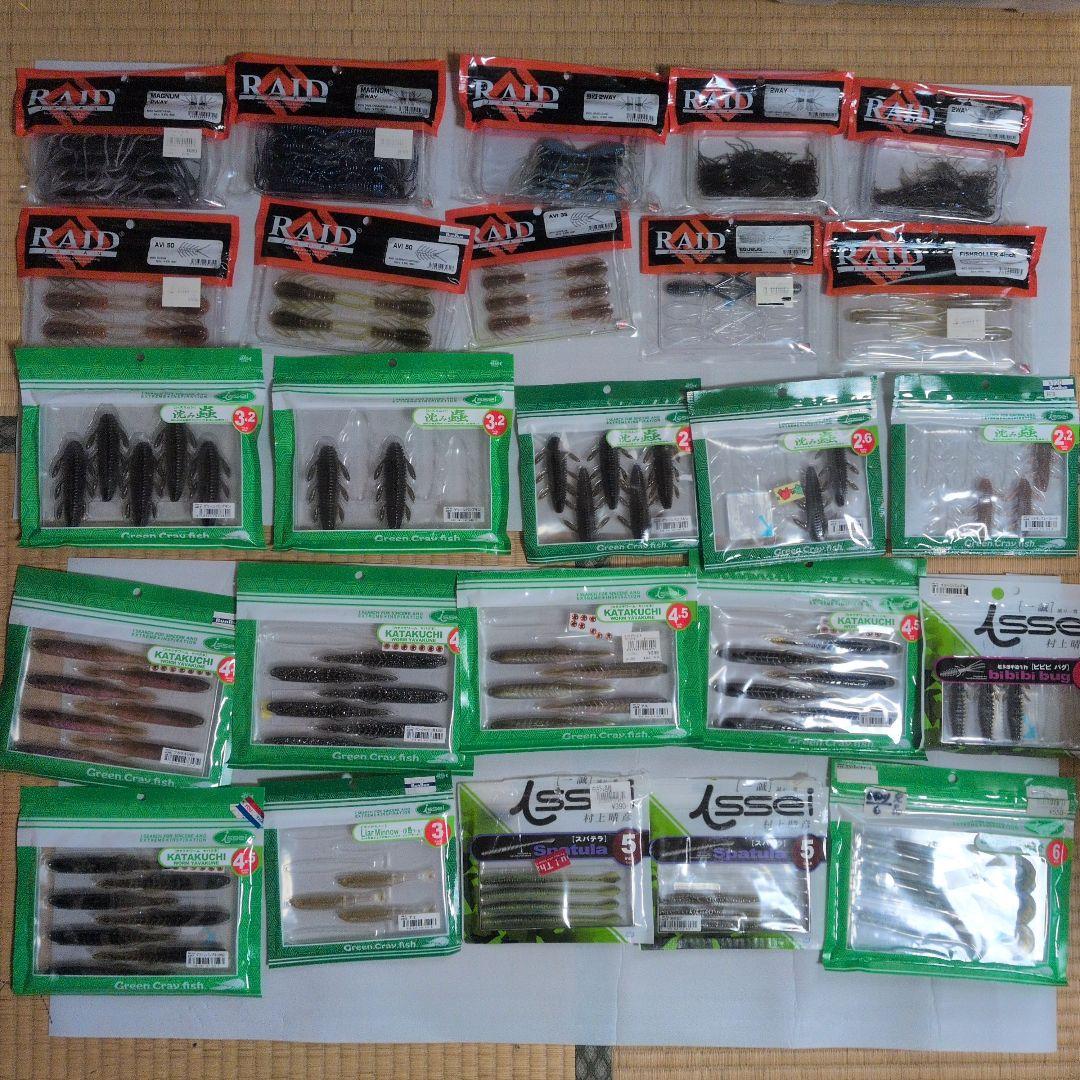 バス釣り ワーム 約130点 セット販売