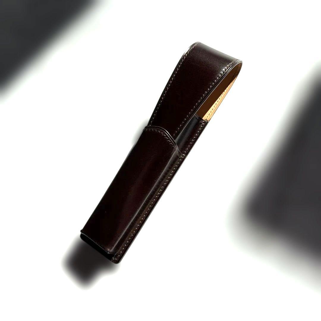 brelio コードバン ペンケース1本差し【未使用品】
