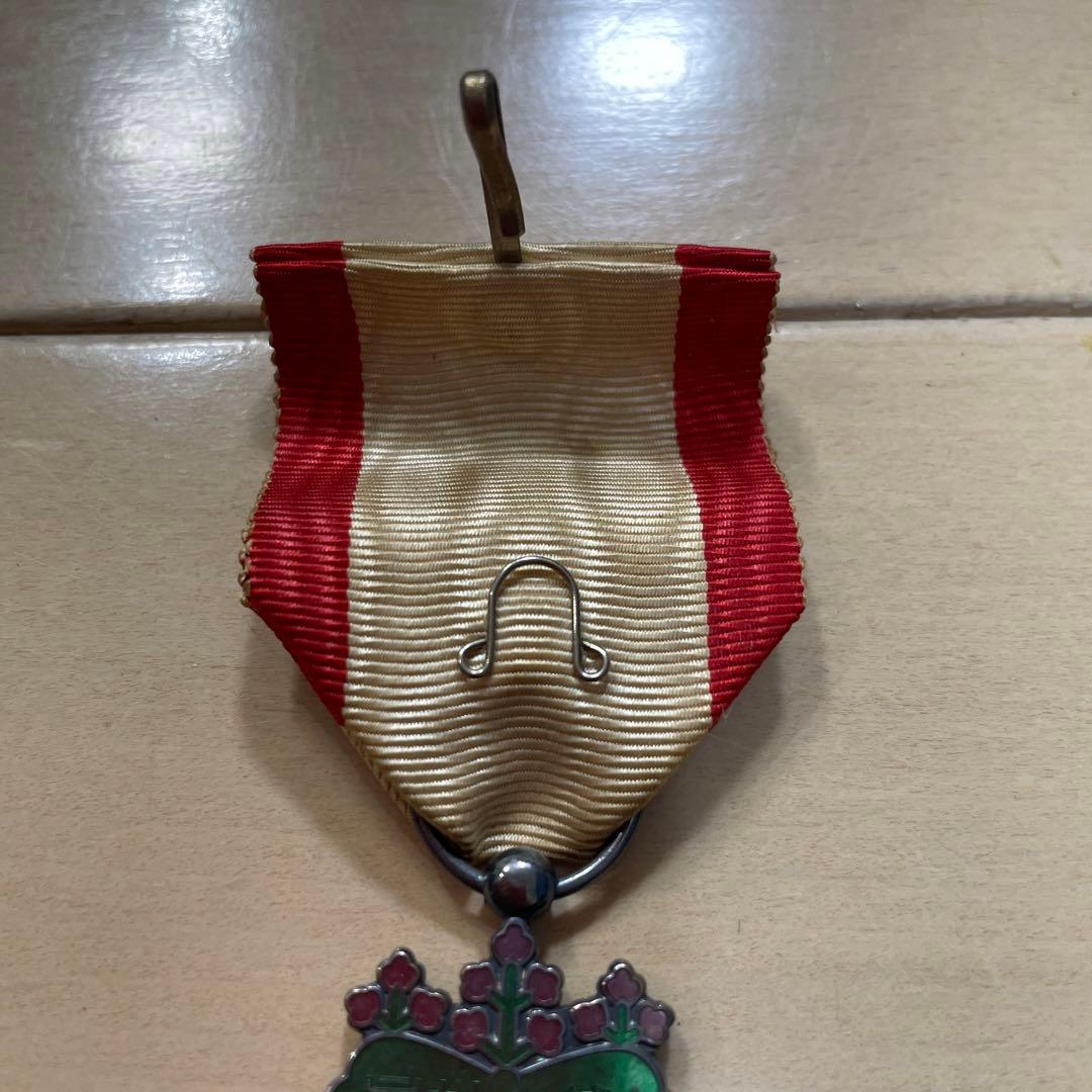 勲六等単光旭日章　勲章　記章　勳六等　大日本帝国　旧日本軍　アンティーク