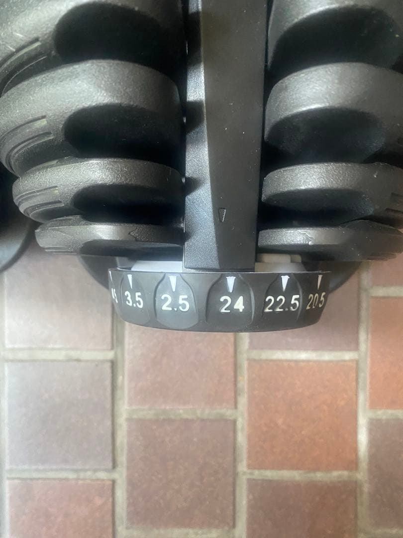 調整可能ダンベル 2.5kg-24kg 2個セット