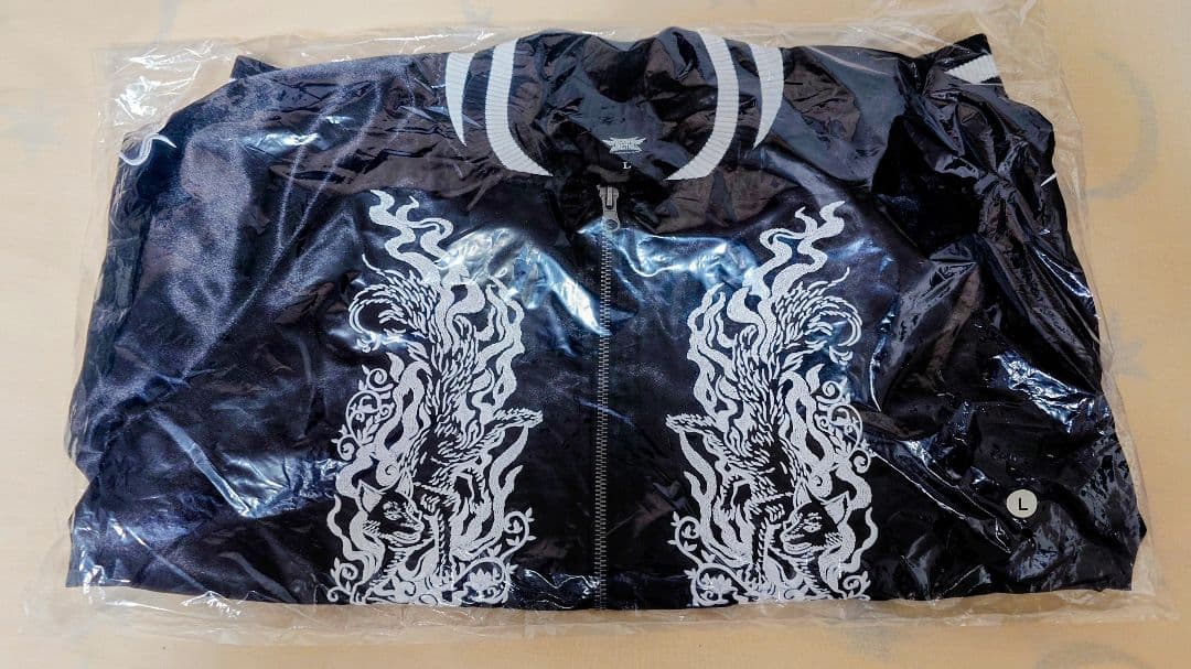 BABYL スカジャン (全刺繍) Lサイズ 　＋　パスケース