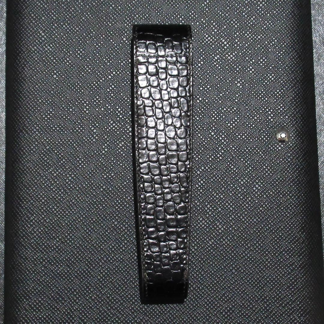 モンブラン ペンケース ペンポーチ アリゲーター型押し 1本用 112599