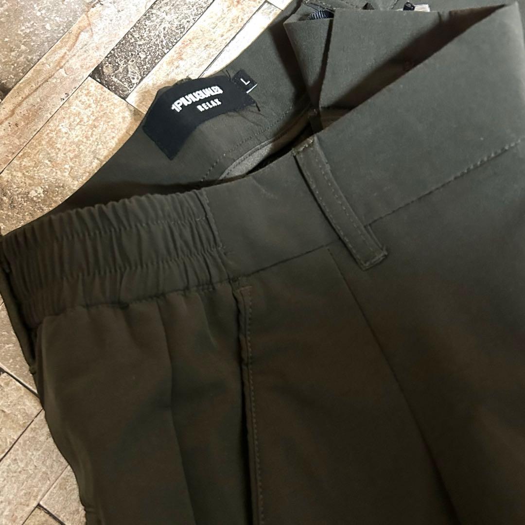 【新品】1PIU1UGUALE3 RELAX／ゴルフウェア パンツ ボトム L