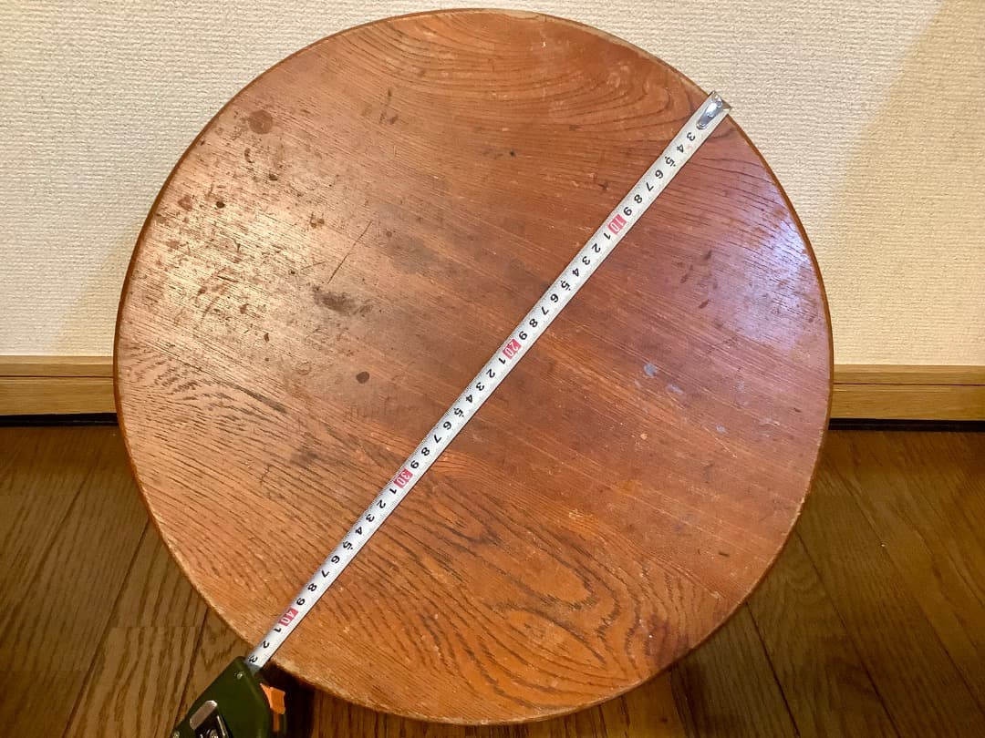 昭和レトロ　ちゃぶ台　 ミニサイズ　折り畳み式　コンパクト　アンティーク　古道具