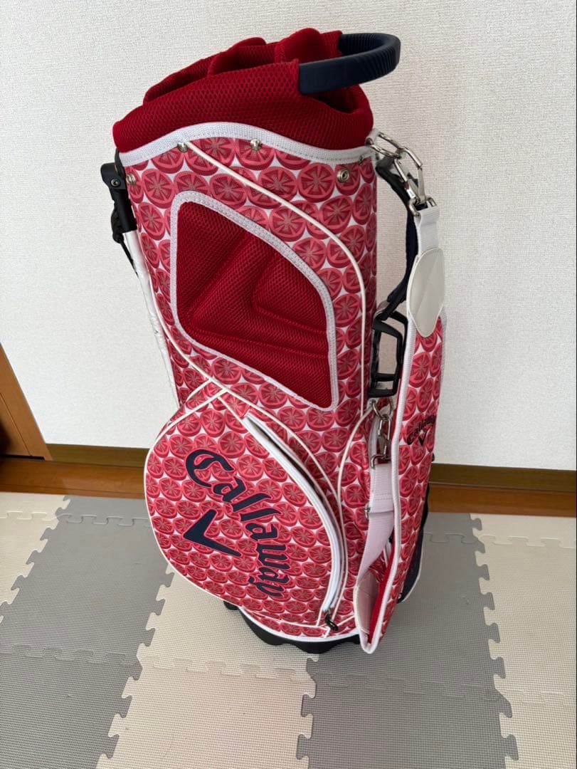 Callaway ゴルフバッグ スタンドバッグ 赤