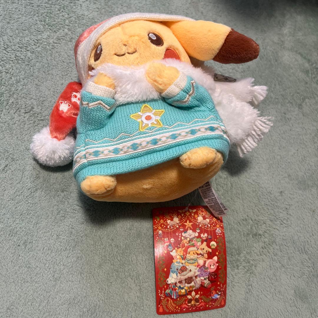 Pokémon Heartwarming Christmasピカチュウぬいぐるみ