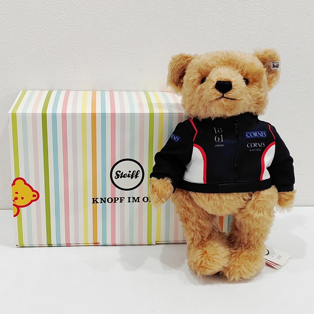 美品 シュタイフ Steiff テディベア コーンズレーシング m995