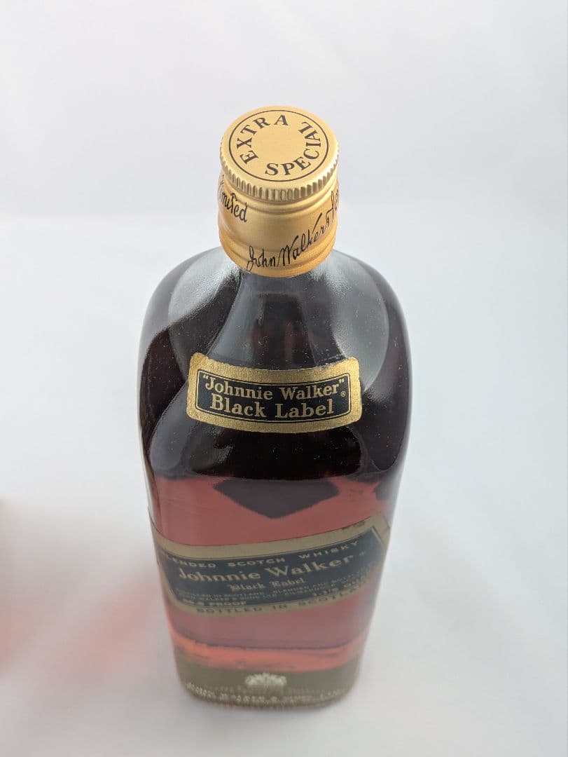 【未開封】ジョニーウォーカー ブラックラベル エクストラスペシャル 金キャップ