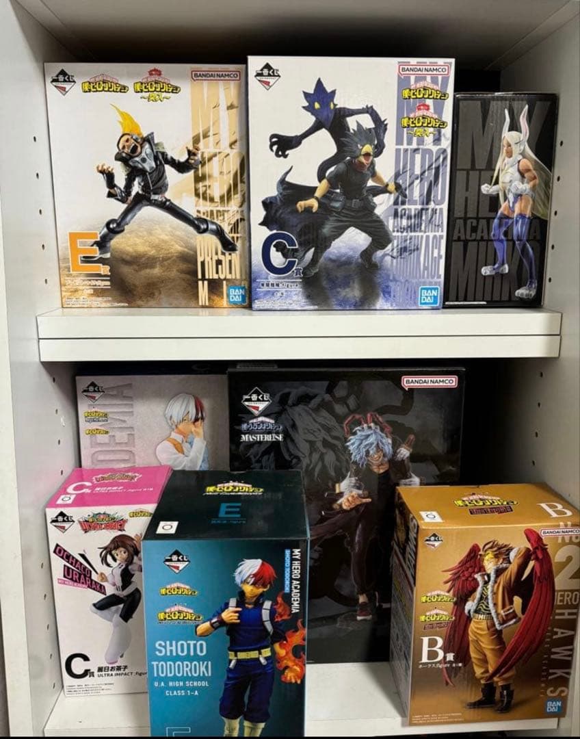 ヒロアカフィギュア　ヒロアカ一番くじ　等　全てセット　引退品
