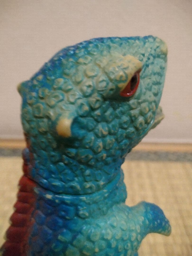 マルサン　ソフビ　ゴロザウルス　当時物　ゴジラ　ブルマァク　東宝