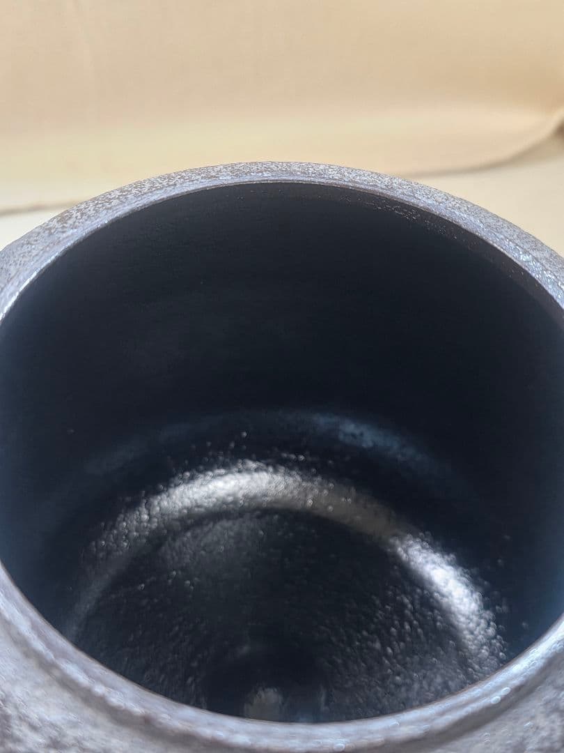 ■yuko■長文堂　なつめ　鉄瓶　美品