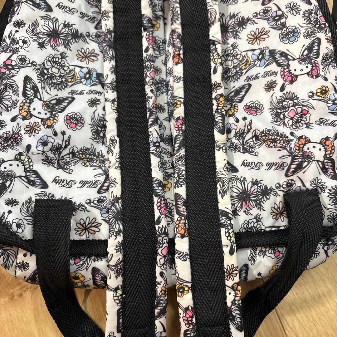 【値下げ‼︎】平成レトロ サンリオ キティ 花と蝶 リュック