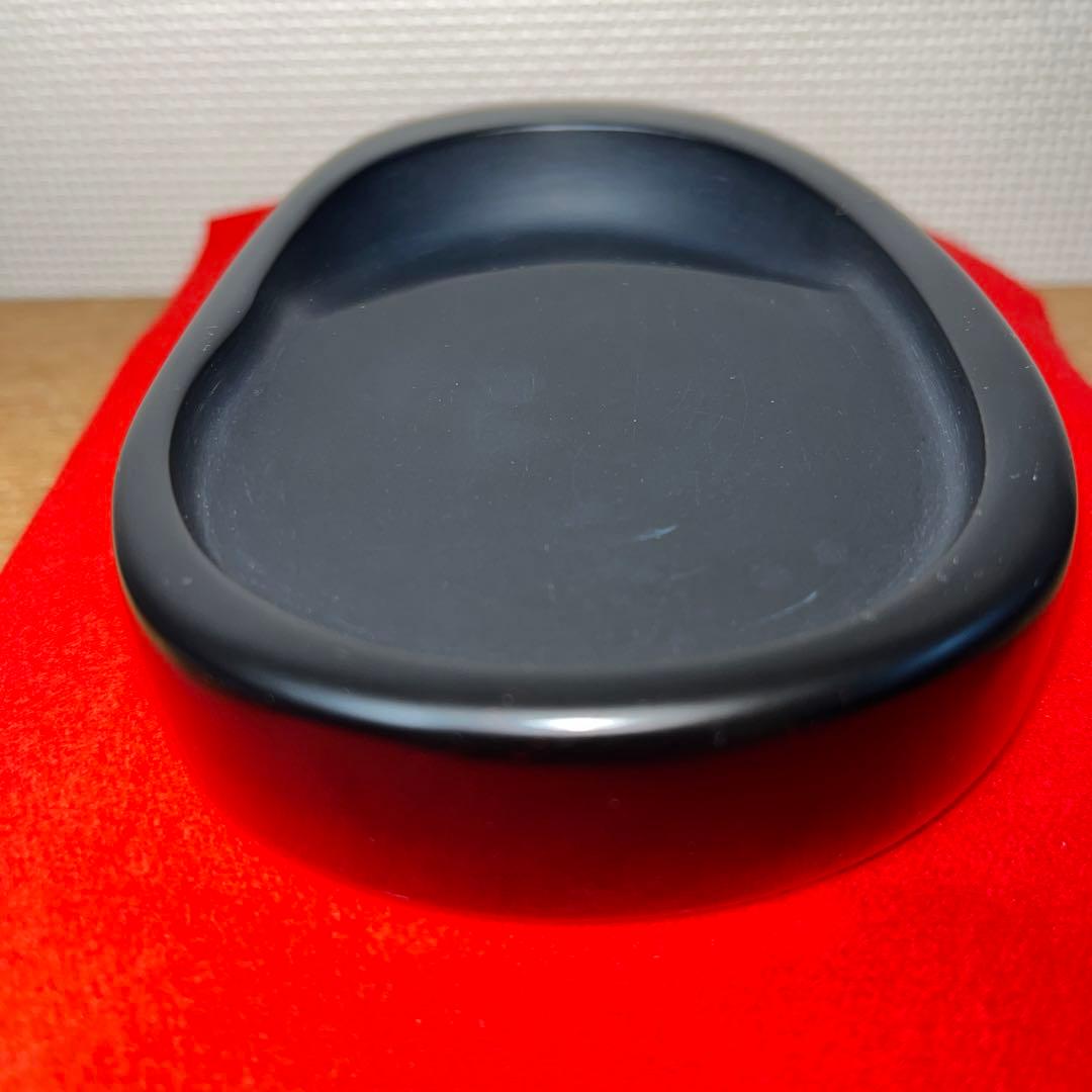 ⭕️希少　那智黒石　玉石　石のささやき　山口光峯　特殊研　皇室献納