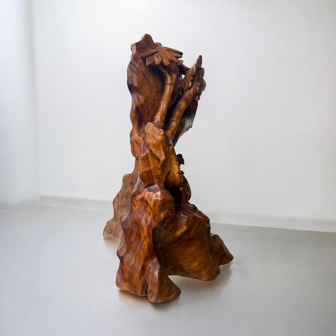 【一枚板】高さ68㎝ 幅56㎝ 奥行き48㎝ 虎松　衝立 天然木無垢材