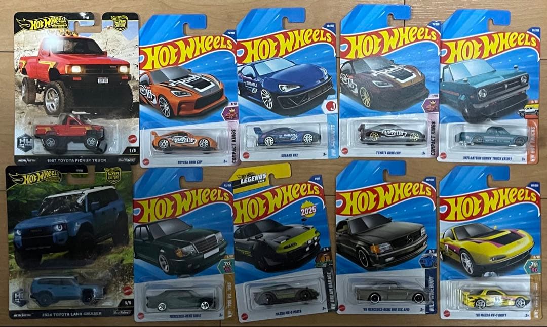 ホットウィール フォーミュラ1 レーシングトラックセット　ラストワン　C賞　F賞