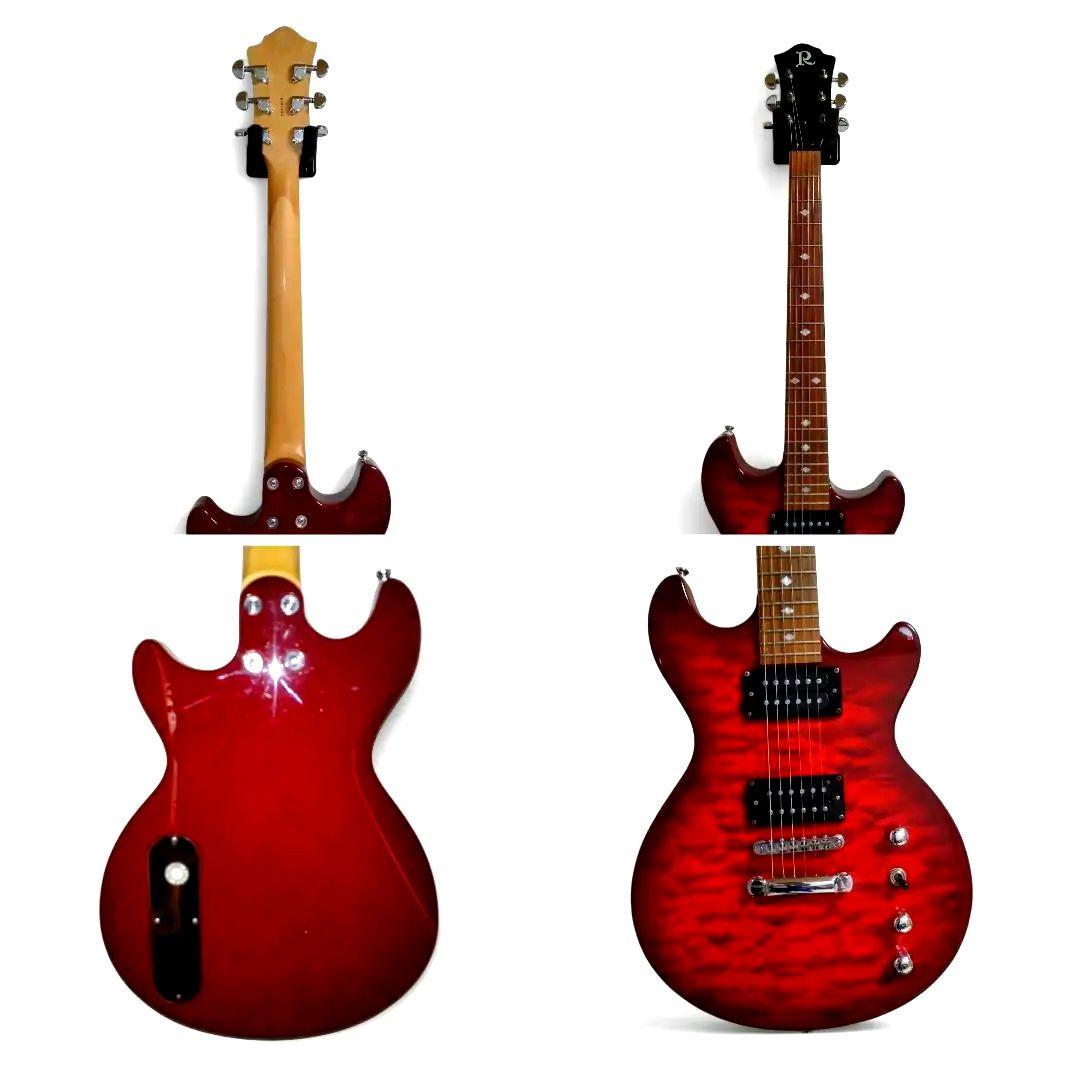 美品　BCリッチ　マリオン 350　エレキギター　STRB　キルトメイプル　赤