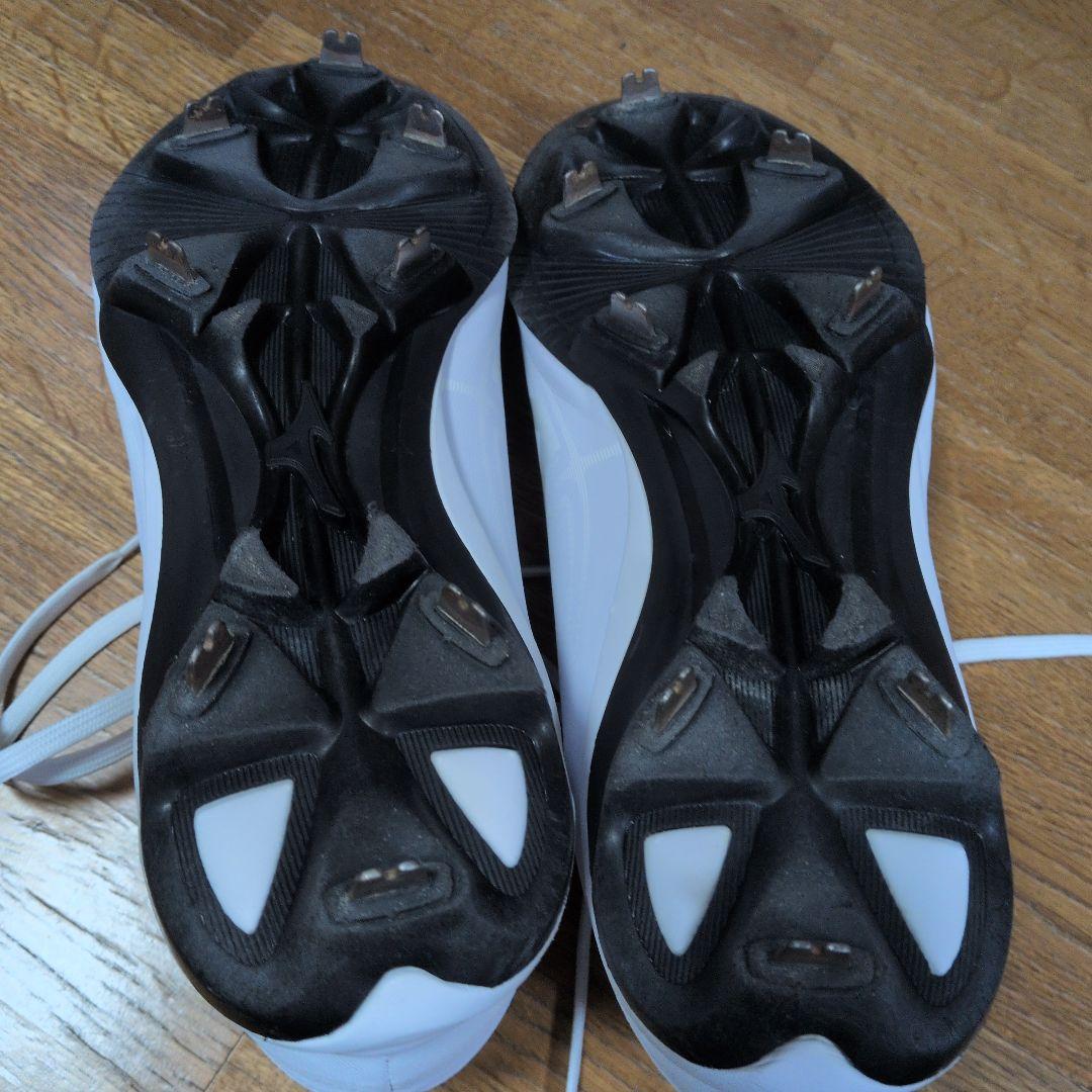 ホワイト 野球用スパイクシューズ