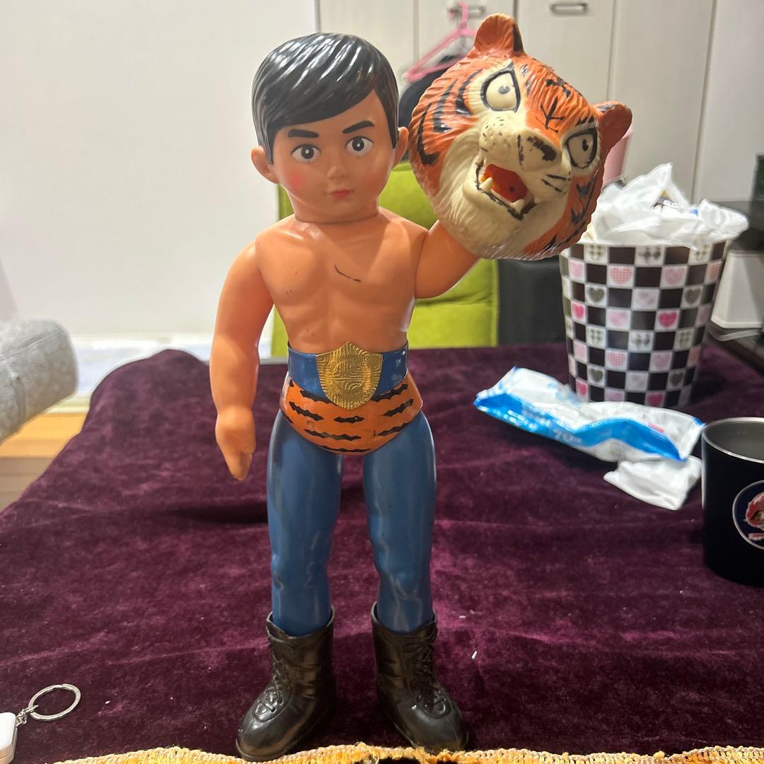 ぉ*っ様 メディコムトイ　タイガーマスク40センチ　超激レア