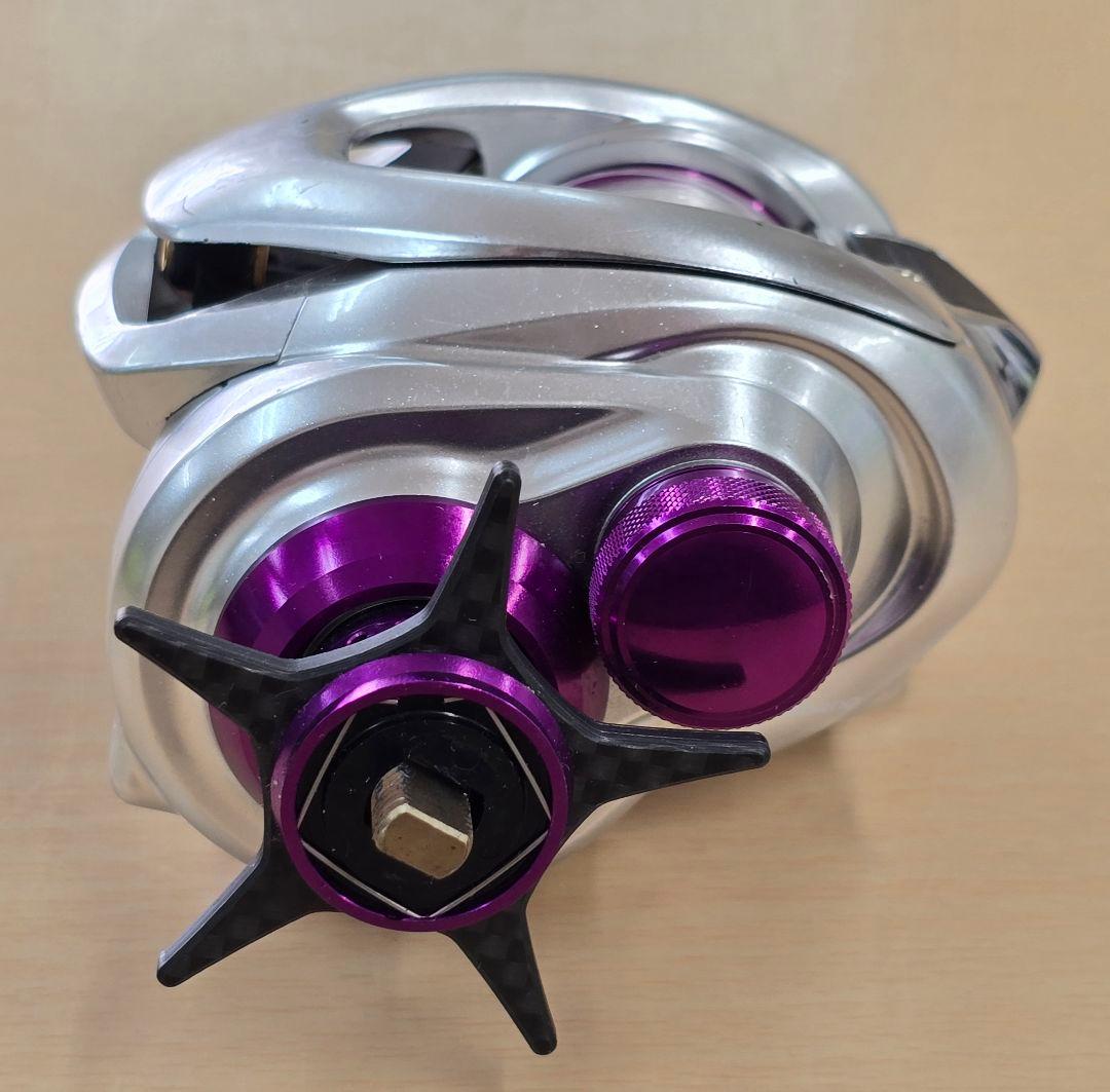 シマノ 16メタニウムMGL HG LEFT IXA KTFカスタム ハンドル無