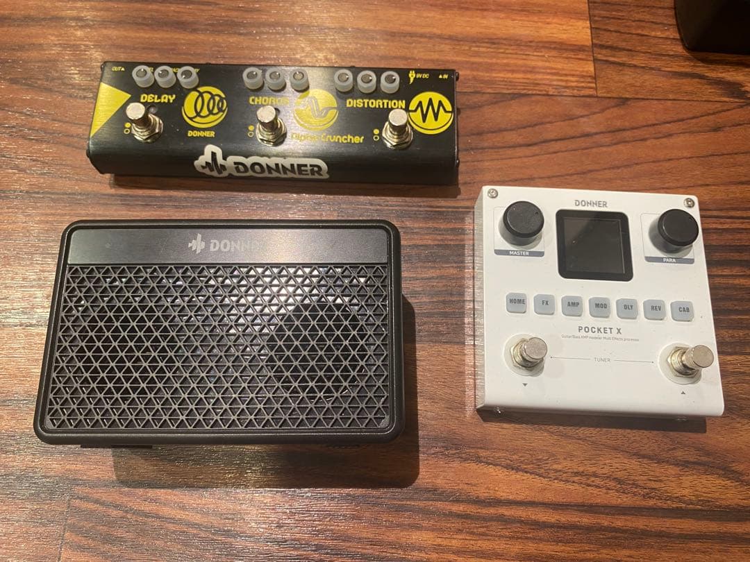 DONNER エレキギター ブラック まとめ売り