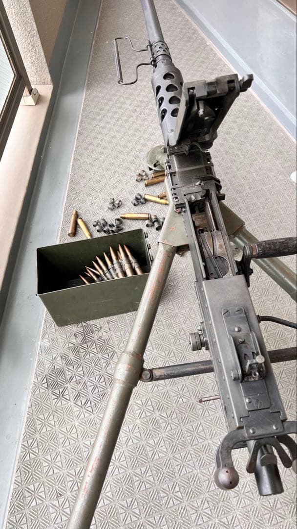 ブローニングM2 無稼動 トライポッド T&Eセット