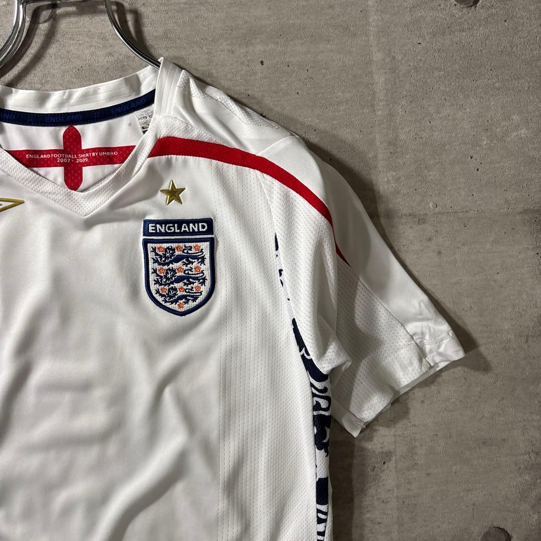 00s umbro England 代表　サッカーシャツ　在原みゆき