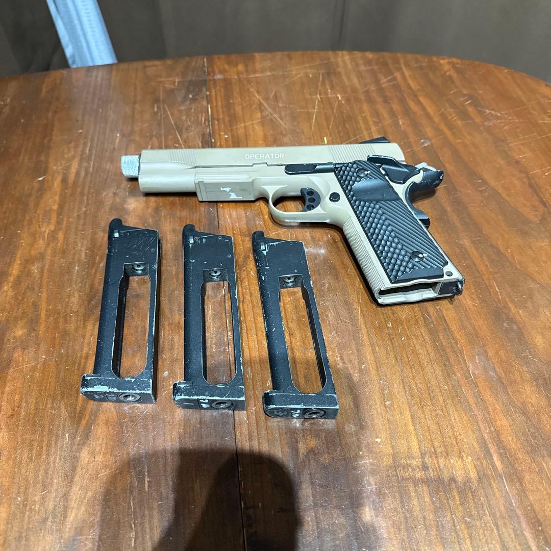 Carbon8 M45DOC Co2 GBB ガスガン ハンドガン　STGA認定