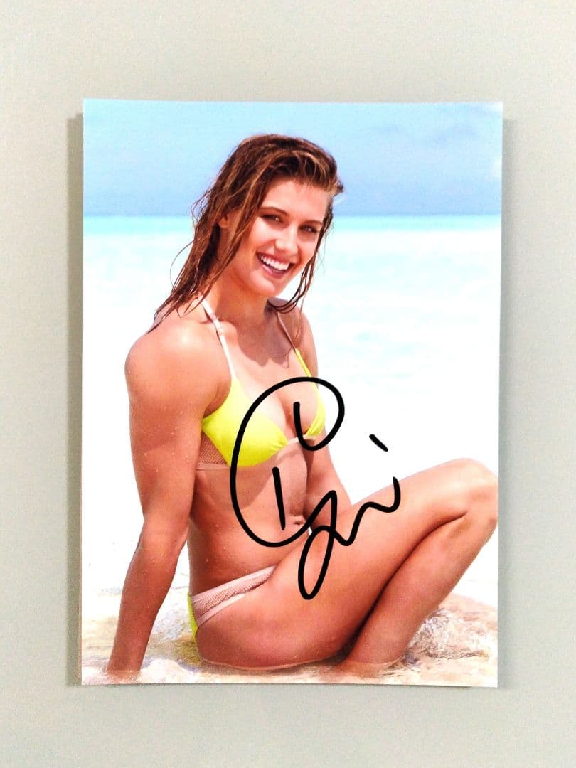 ウージニー・ブシャール直筆サイン入り2Lサイズ写真…プロテニスプレーヤー…3