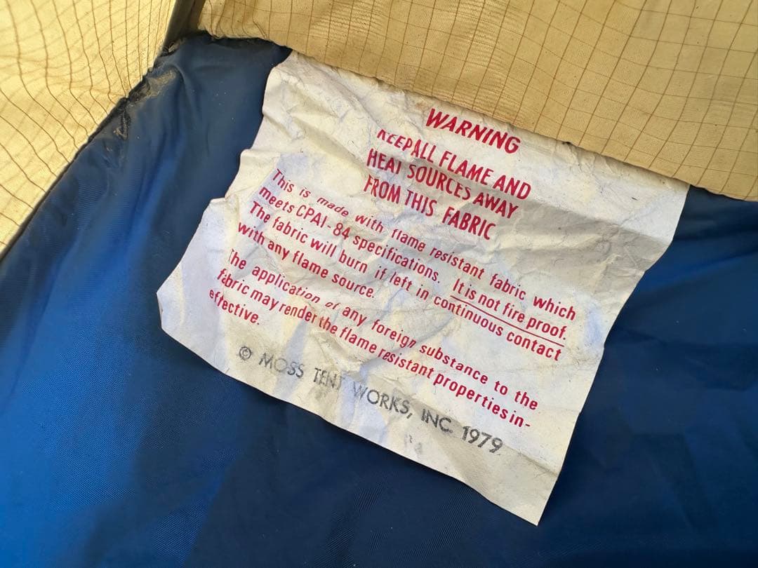 極稀少⭐︎モステント・青スターレット（Camden USA製）